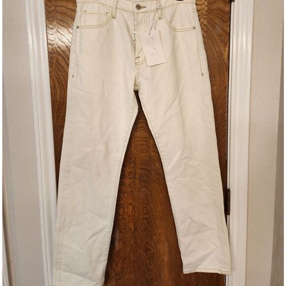 FRAME Le Slouch low-rise straight-leg jeans SIZE 26 NWT - Picture 5 of 11